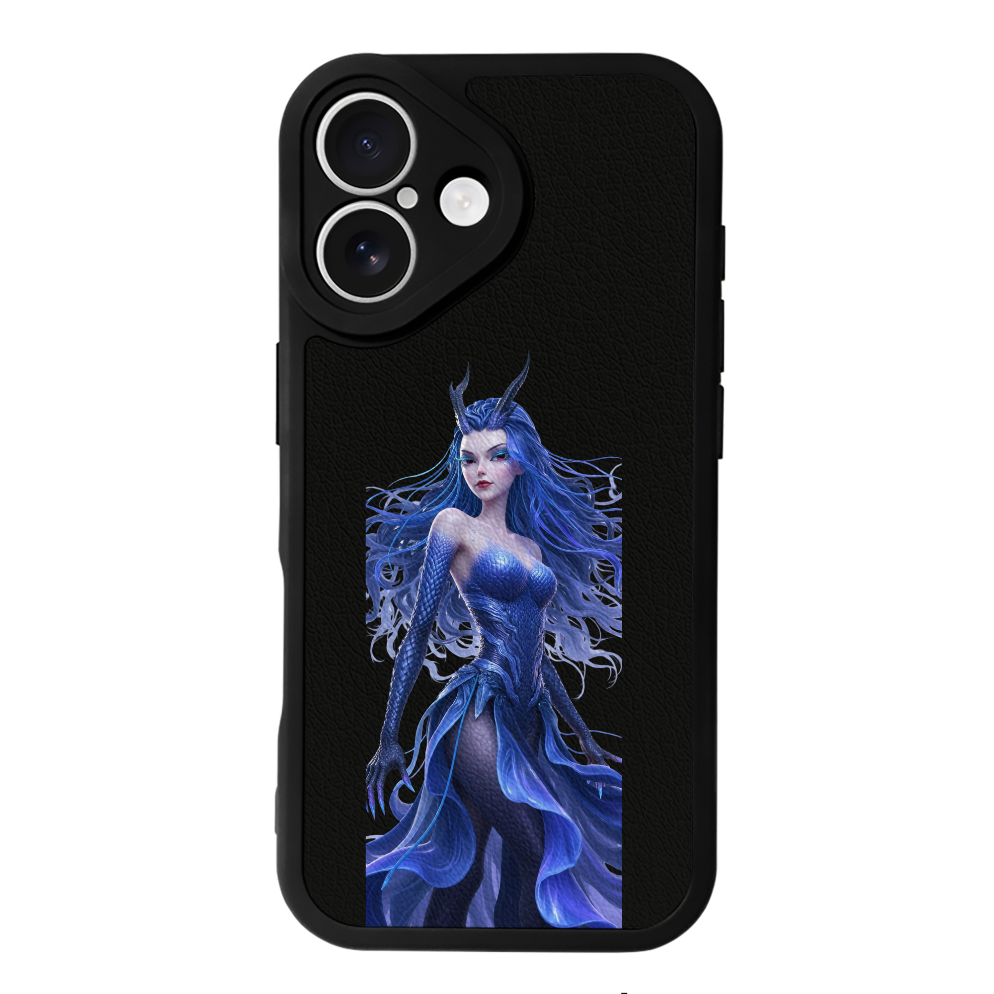 （画像用） Ne Zha 2 ナタ 魔童の大暴れ 【iPhone 16シリーズ対応】シリコンスマホケース（レザー調） 材質：シリコン
